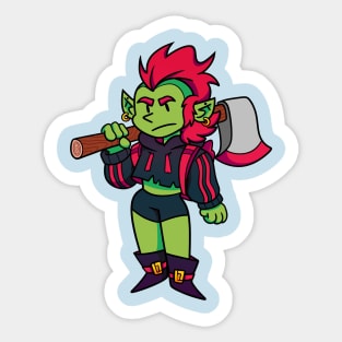 Chibi Tracy Sticker